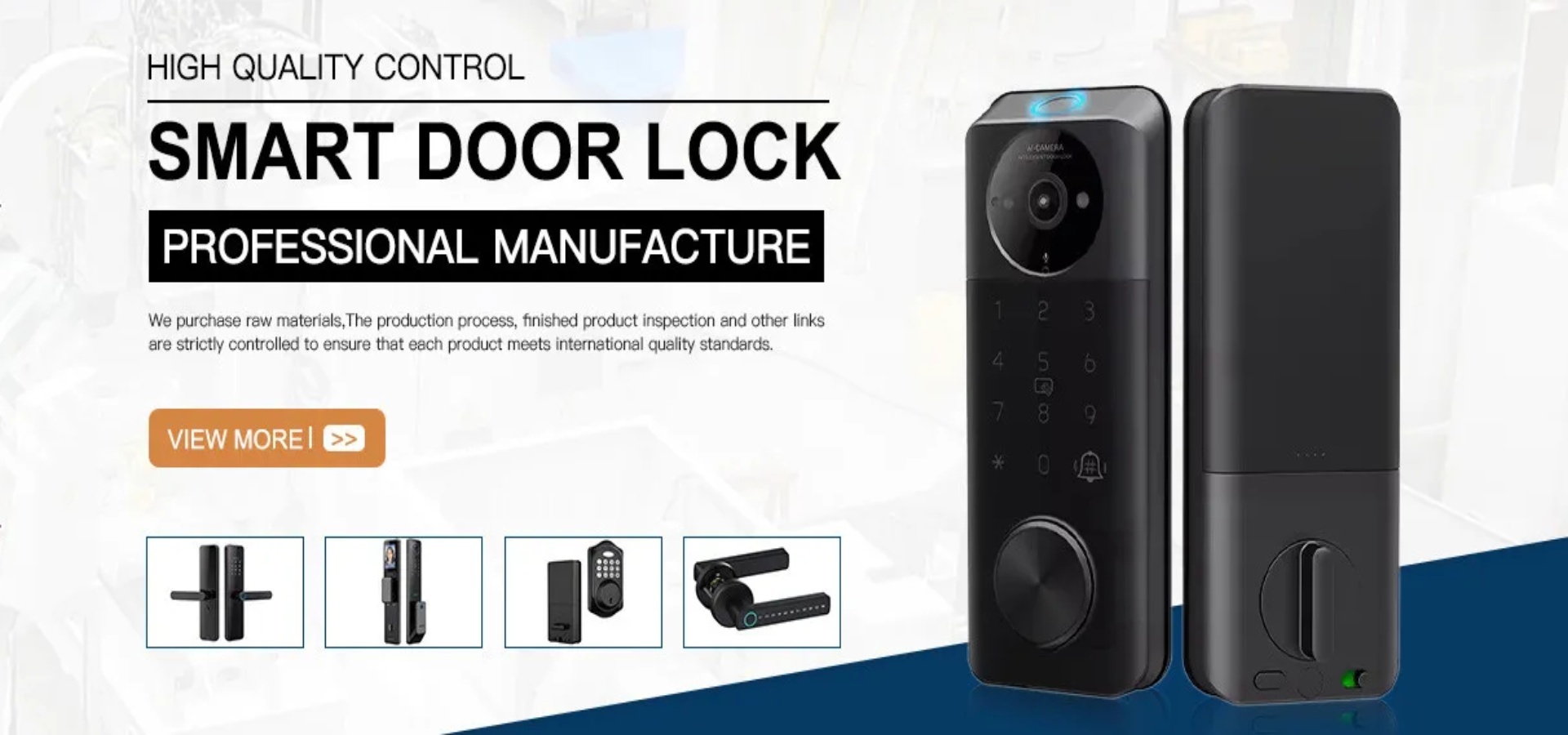 calidad Cerradura de puerta elegante fábrica