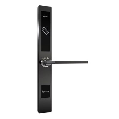 Aluminum Alloy Hotel Door Lock 35mm - 60mm Fingerprint Recognition Door Lock