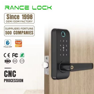 Зинковый сплав Smart Front Door Lock Bluetooth Digital Keypad Door Lock 35 мм - 55 мм