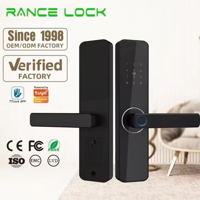 Tlock Tuya Wifi Enabled Door Lock 38 мм - 55 мм цифровой дверной замок отпечатков пальцев