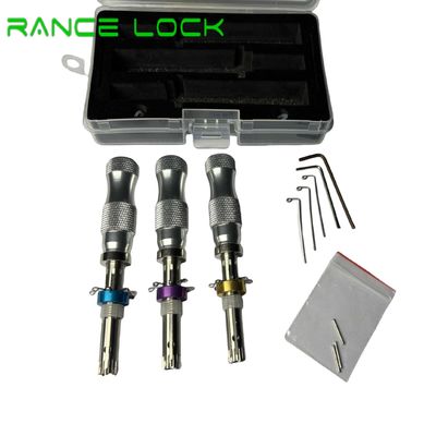 3pcs Tubular Pick Tool 7.0mm 7.5mm 7.8mm Tubular Lock Pick Set