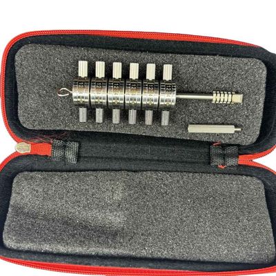 6 Disks Practice Padlock Set 2pcs Lock Pick Training Set For JAguar