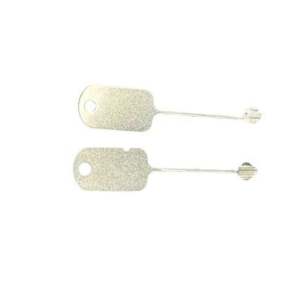 2pcs Practice Padlock Set Portable Locksmith Tool Kit For Quick Opening Two Bayonet Locks