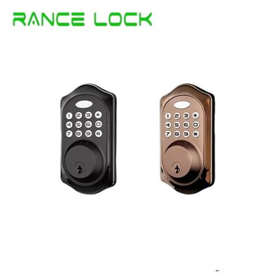 Aluminum Alloy Smart Door Locks C88 Password Smart Lock Black